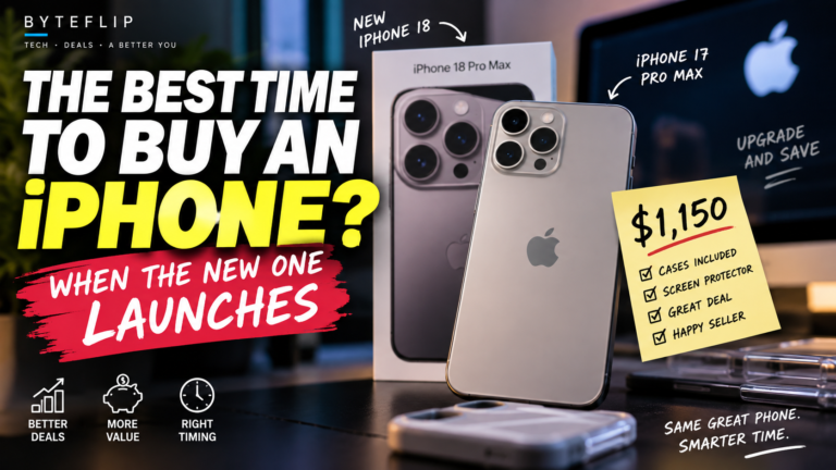 The Best Time to Buy an iPhone? When the New One Launches