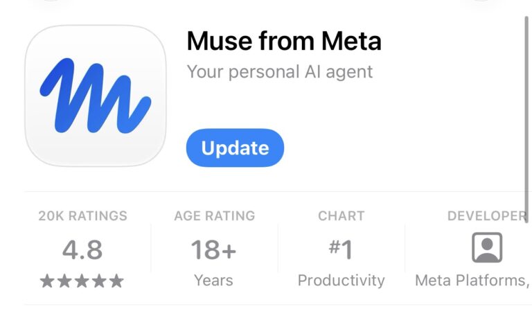 Muse app on the App Store