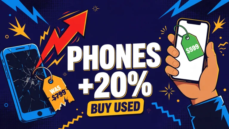 Phone Prices Are Up 20%. Buy Someone Else’s Phone.